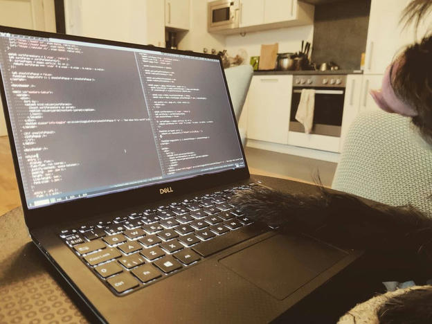 Photo shared by Coffee'n'Code on November 27, 2020 tagging @fussel, @comment_sense, @code.community, @lovecoders, @codepeople, @coding_deck, @codeclique, and @_devcommunity. May be an image of laptop.
